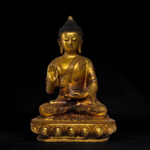 Bronze buddha skulptur - buddha, 44