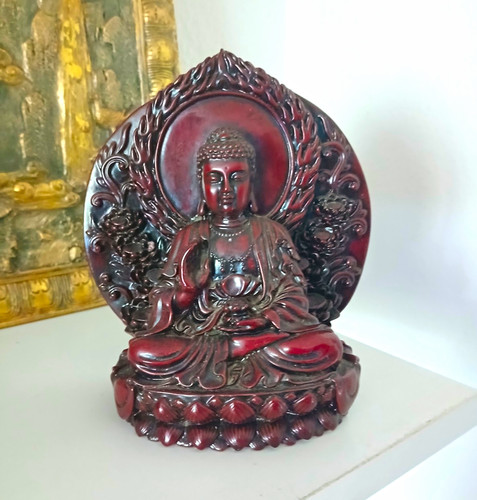 Buddha figur glänzend - buddha,