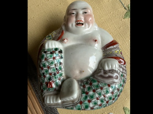 Lachender buddha - lachender,