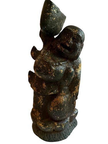 Holzfigur budai lachender - holzfigur,