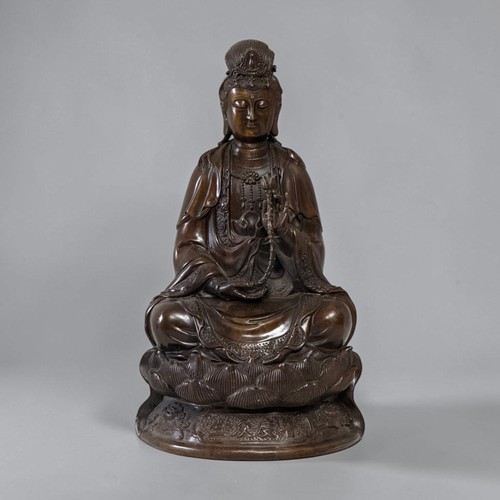 Guanyin bronze figur - figur, china