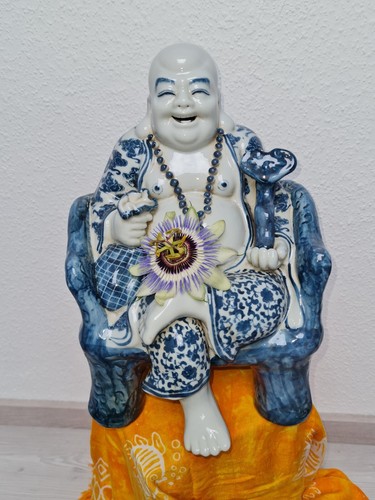 Alter porzellan happy buddha - porzellan,