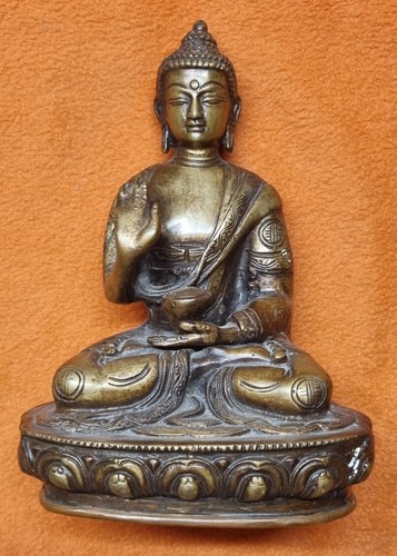 Bronze buddha sockel - buddha,