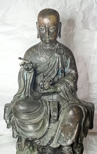 Große bronzefarbene buddha - große,