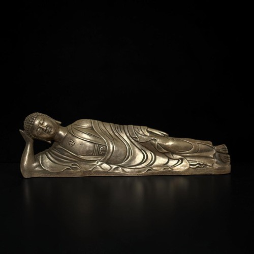 Liegender buddha bronze - buddha,