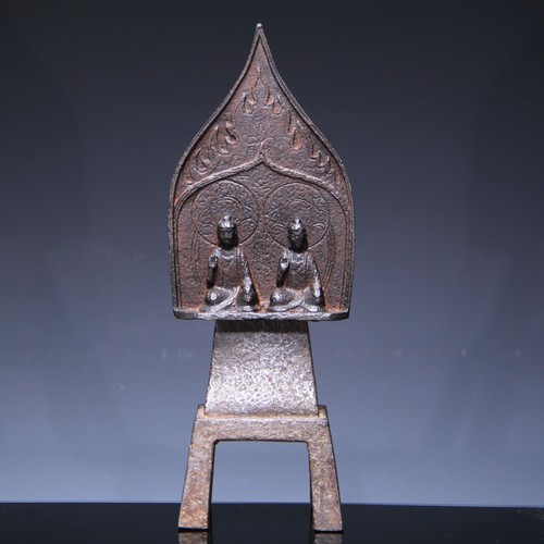Gusseisen skulptur der - gusseisen, buddhas