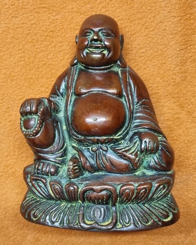 Buddha bronze sitzend auf - bronze,