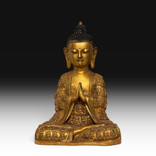 Buddha figur bronze skulptur - buddha,