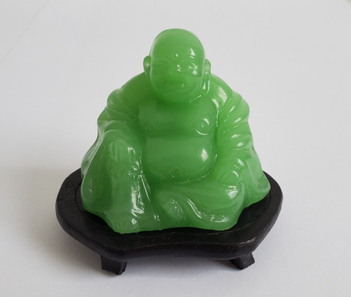 Alte jade buddha figur - buddha,