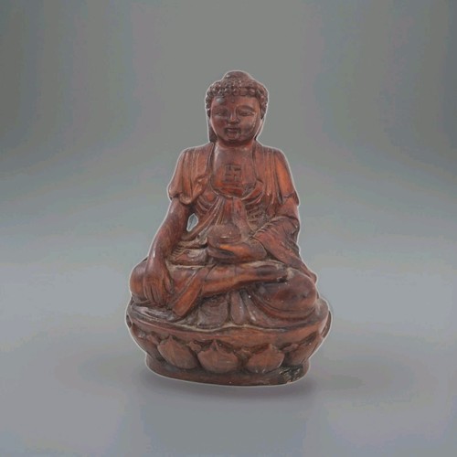 Holzstatue buddha china - holzstatue,