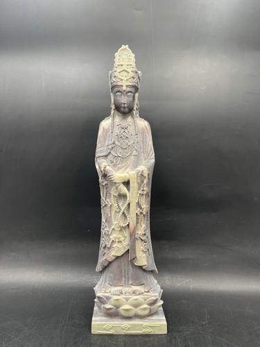 Große specksteinfigur buddha - große,