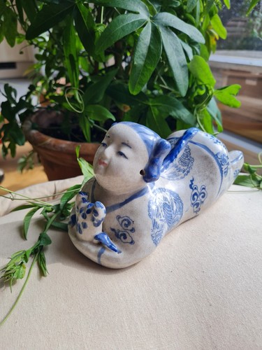 Mädchen kind buddha porzellan - mädchen,